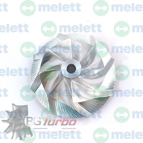 Turbo PIECES DETACHEES - Roue Compresseur 824754-0002/ 03, 824755-0002/ 03, 827153-0001/ 02, 832861-0001, 853741-0001/ 04/ 07, 856473-0001, C2D40465 GTD1752VKR
