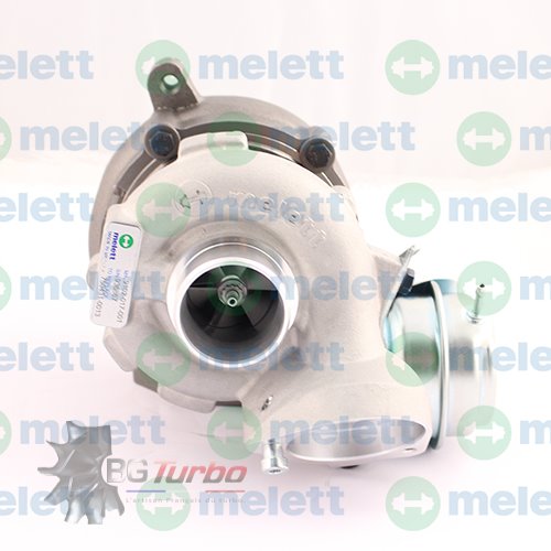 TURBO MELETT GT1749V NEUF ADAPTABLE - BMW 120 D 320 D 520 D S3 E46 M47TU 2,0 L 150 CV - 750431-0013
