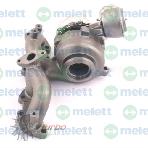 TURBO MELETT GT1749V NEUF ADAPTABLE - DODGE JEEP MITSUBISHI VW CALIBER COMPASS PATRIOT LANCER GOLF 2,0 L 140 CV - 756062-0004
