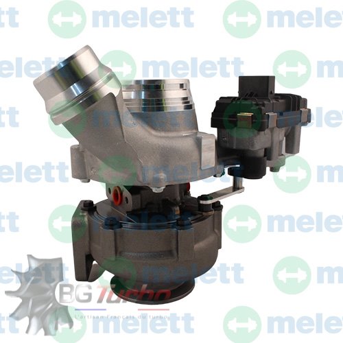 TURBO MELETT V41VEG-SR066B NEUF ADAPTABLE - MINI CLUBMAN COUNTRYMAN PACEMAN N47 C20 A 2,0 L 112 136 143 CV - 9VB02
