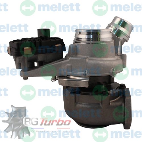 TURBO MELETT V41VEG-SR066B NEUF ADAPTABLE - MINI CLUBMAN COUNTRYMAN PACEMAN N47 C20 A 2,0 L 112 136 143 CV - 9VB02
