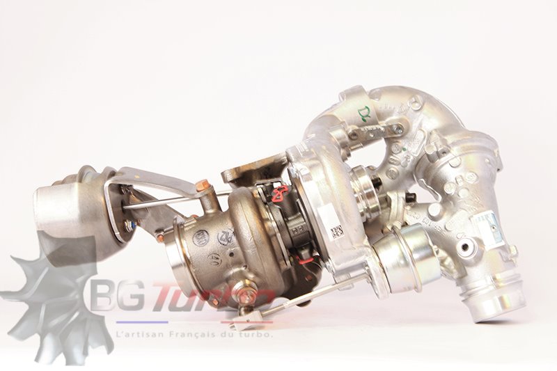 TURBO BORGWARNER R2S KP39+K04 RECONDITIONNÉ EN FRANCE - MERCEDES-BENZ CLASS C T-MODEL CLS GLK OM651.911 2,1 L 170 204 CV - 10009700076
