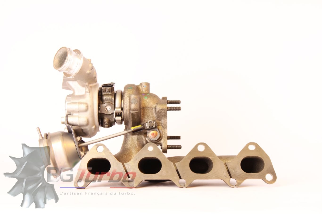 TURBO MITSUBISHI TDO25 RECONDITIONNÉ EN FRANCE - AUDI SEAT SKODA VW A1 A3 ALTEA LEON GOLF GTI PASSAT TOURAN CAXA CNVA CAXC 1,4 L 122 125 CV - 4937301005
