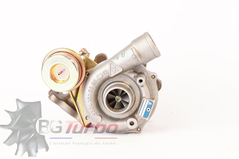 TURBO - HYBRIDE -  E/S PRÉPARÉ EN FRANCE  - STAGE2 - 0 - 6+6 pales - MFS PERFORMANCE K380Diamètre admission - Ind : 37,84 mm / Exd : 50,96 mm / Angle : 30°
