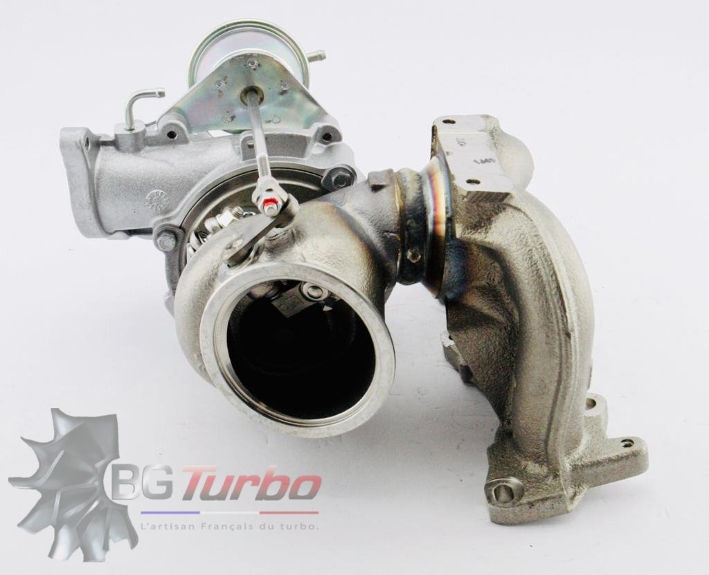 TURBO - HYBRIDE -  NEUF OE PRÉPARÉ EN FRANCE  - STAGE2 - 0 - 9+0 pales - MFS PERFORMANCE K452
Diamètre admission - Ind : 46,39 mm / Exd : 60 mm / Angle : 30°
