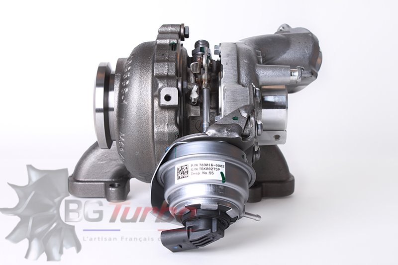 TURBO GARRETT GTC1238VZ ORIGINAL REMAN - SKODA VOLKSWAGEN SEAT FABIA POLO IBIZA CFWA 1,2 L 75 CV - 789016-0002
