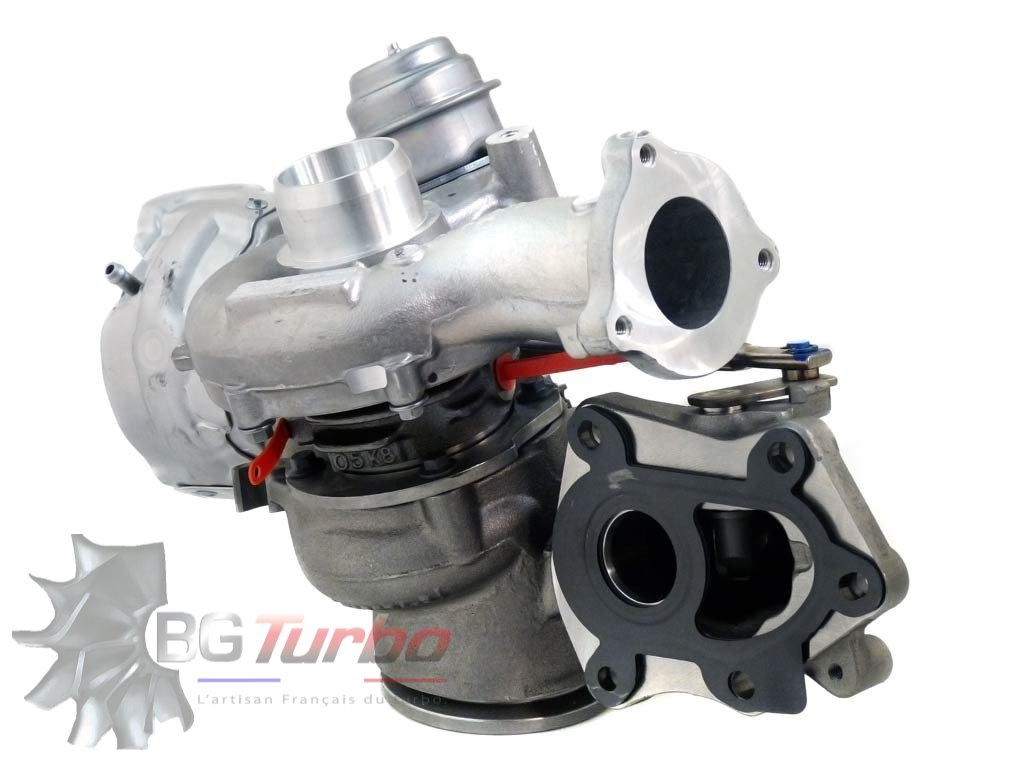 TURBO NEUF ORIGINE GARRETT DUAL STAGE - TYPE ACTUATOR VACUUM - MOTEUR RENAULT GEN2 EVO
