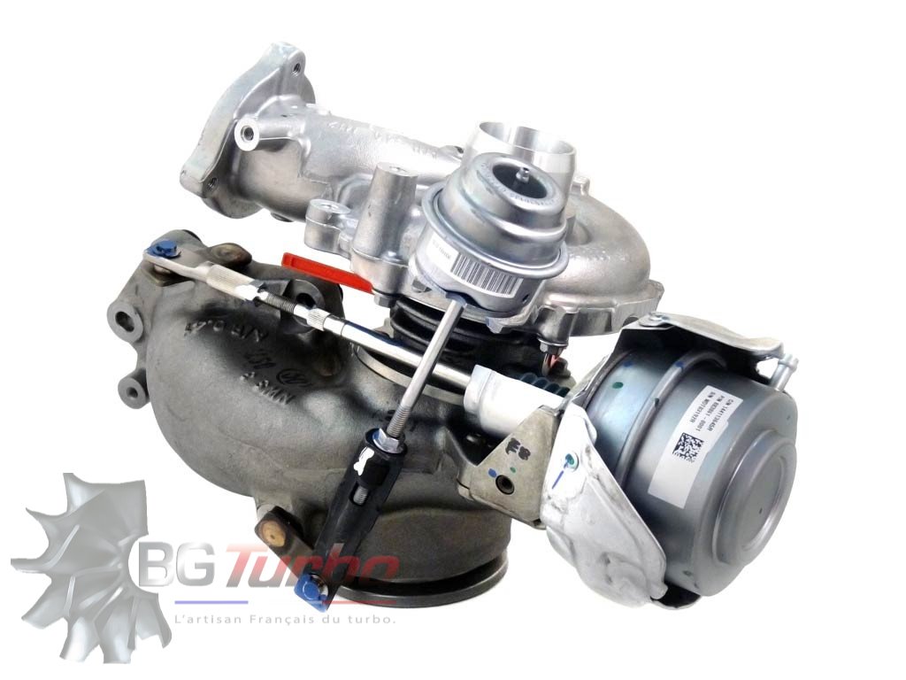 TURBO NEUF ORIGINE GARRETT DUAL STAGE - TYPE ACTUATOR VACUUM - MOTEUR RENAULT GEN2 EVO
