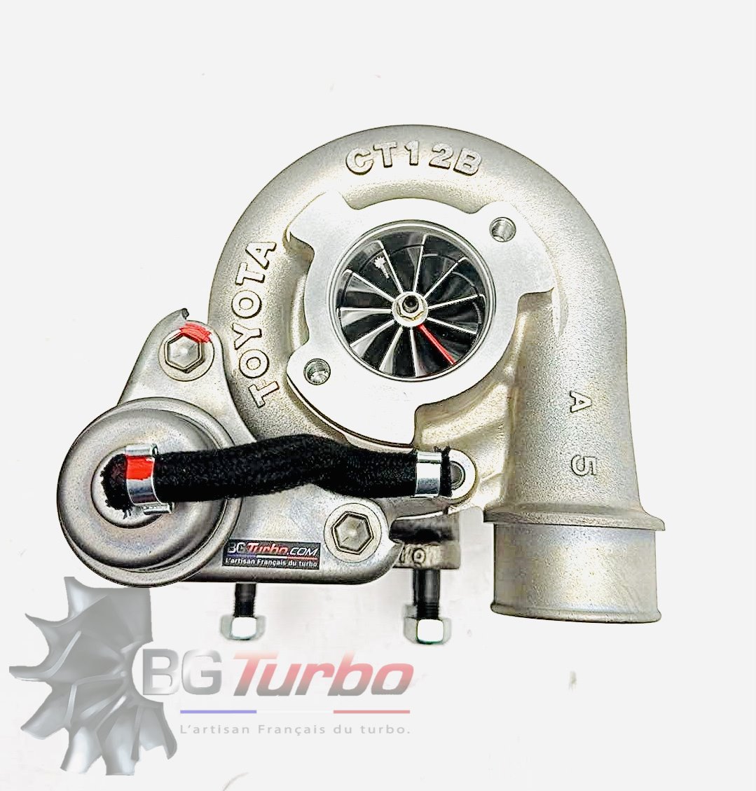 Turbo TURBO - HYBRIDE -  E/S PRÉPARÉ EN FRANCE  - STAGE1 - 0 - 6+6 pales - MFS PERFORMANCE 1201Diamètre admission - Ind : 43,08 mm / Exd : 58,03 mm / Angle : 0°
