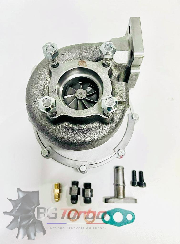 TURBO - HYBRIDE SUR ROULEMENTS GTX2871R - NEUF OE PRÉPARÉ EN FRANCE DANS NOS ATELIERS DE MARSEILLE - STAGE4 - BALL BEARING MONTAGE PLUG&PLAY POUR PORSCHE 911 - 5324-970-7200 - 53249707200
