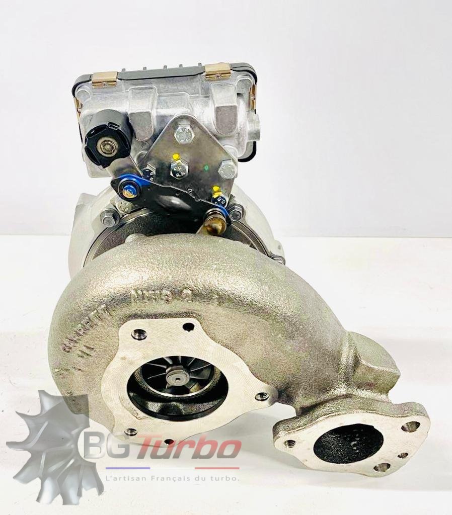 TURBO - HYBRIDE -  ORIGINAL REMAN PRÉPARÉ EN FRANCE  - STAGE2 - GT2056V - 6+6 pales - MFS PERFORMANCE 2594
Diamètre admission - Ind : 44,5 mm / Exd : 59,48 mm / Angle : 30°
